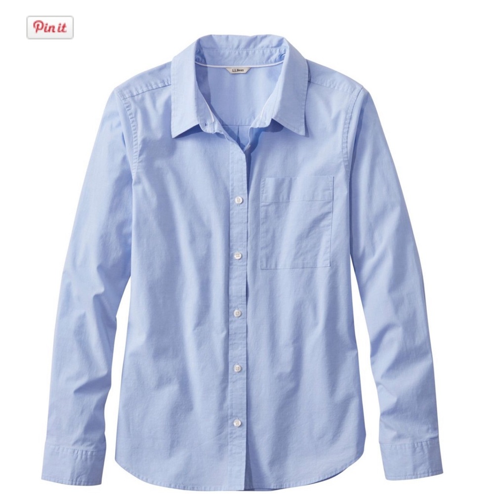 LL Bean classic button up